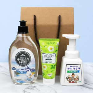 베이킹소다 구연산 주방세제 500ml + 주방전용 키친 아이깨끗해 + 부케가르니 캐모마일 핸드크림