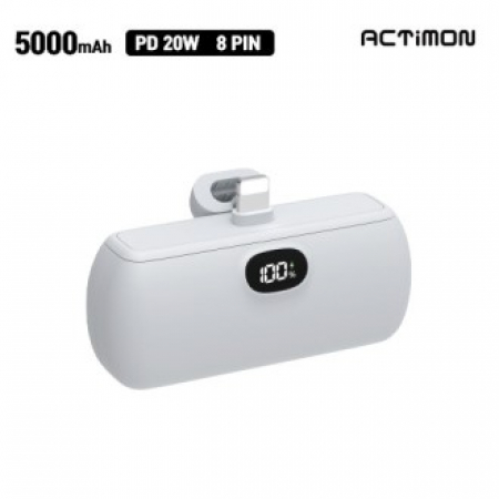 엑티몬 PD20W일체형보조배터리5000mah 8핀 #2