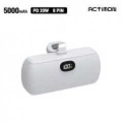 엑티몬 PD20W일체형보조배터리5000mah 8핀