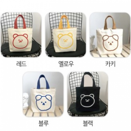 강아지 에코백 학원 보조가방 미니 손가방 #2