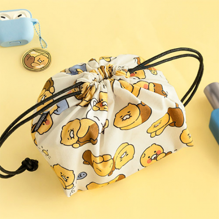 캐릭터 보부상 패턴 스트링 파우치 #5