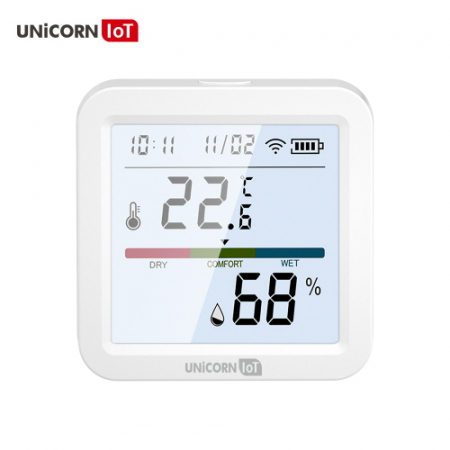 유니콘IOT TS-H9 스마트 온습도계 WIFI 무선 LCD 온습도 센서 알림 기능 #5