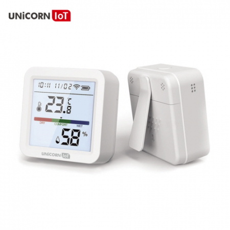 유니콘IOT TS-H9 스마트 온습도계 WIFI 무선 LCD 온습도 센서 알림 기능 #7
