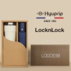 협립3단모던완전자동우산+락앤락메트로카페