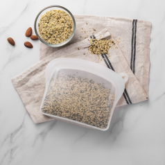 LocknLock 프리미엄 실리콘지퍼백 1.2L