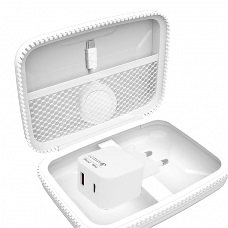 팝폰 CtoC 고속충전 릴타입(40w) 초고속 멀티충전기 여행용파우치 선물세트 CS45-2 #4