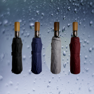 비바체 마데라 3단 우드핸들 암막 완전자동우산