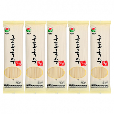 해돋이 구포국수 5P선물세트(일반소면250g x 5개) #4
