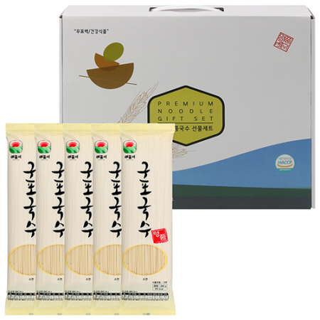 해돋이 구포국수 5P선물세트(일반소면250g x 5개) #2