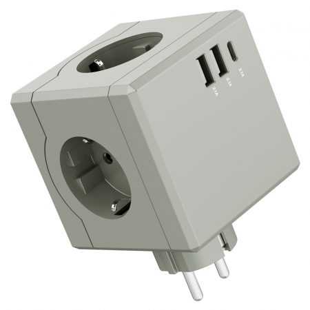 SF01 4구 고속충전 큐브 고용량 멀티탭 #2