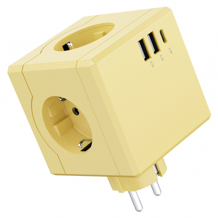 SF01 4구 고속충전 큐브 고용량 멀티탭 #4