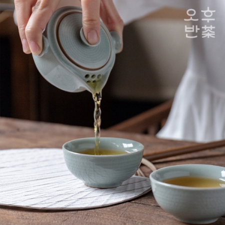 휴대용 컴팩트 다도 세트 2인용 130ml #4