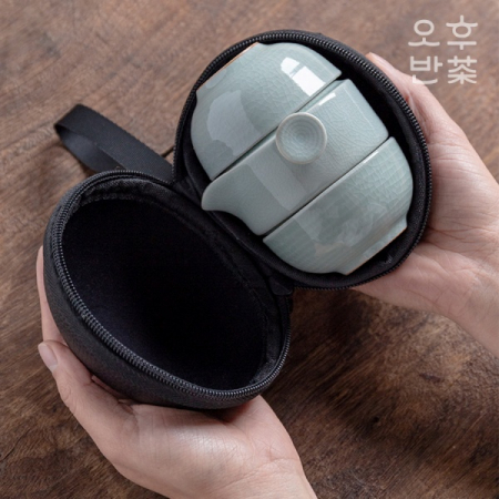 휴대용 컴팩트 다도 세트 2인용 130ml #3