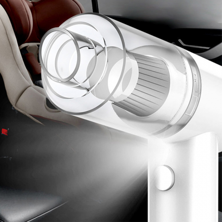 파인큐브 충전식 미니 핸디형 에어건+무선청소기 HK-5030 #4