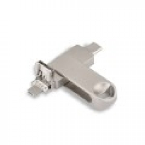 파인큐브 올인원 OTG젠더 USB 3.0 + 8PIN + C타입 외장메모리 32기가