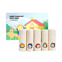 핸드타월 세트 베이비 펭수