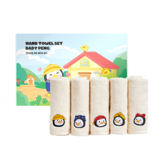 핸드타월 세트 베이비 펭수
