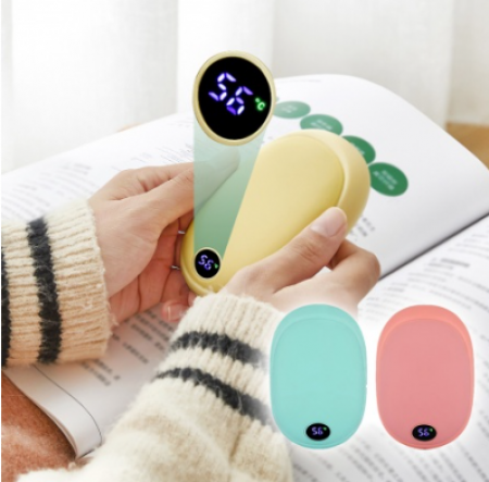 파인큐브 LED 파스텔동그리 손난로 보조배터리 10000mAh #3