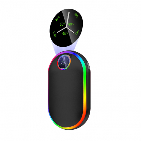 파인큐브 레인보우 LED 손난로 보조배터리 C310 10000mAh #10