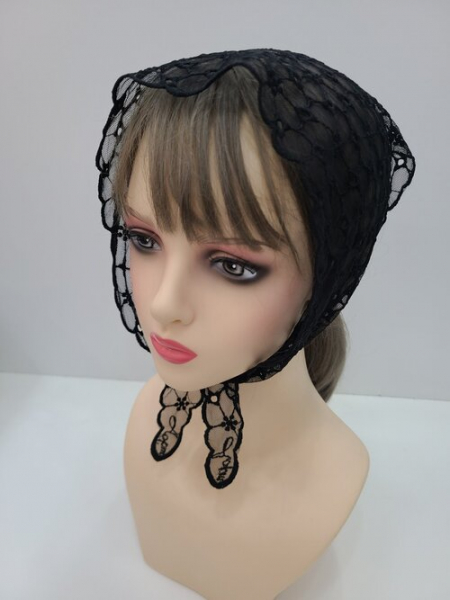 연꽃 헤어치커프 겸용 스카프 #4