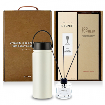 레스쁘리 고급 카리브텀블러 세트 B, 텀블러+디퓨저120ml #3