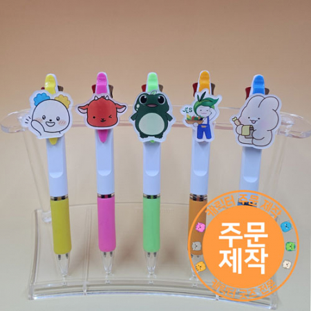 스와프 아크릴캐릭터 멀티볼펜 2색 #2