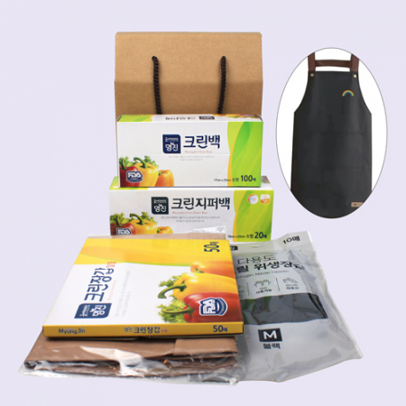 앞치마 위생장갑 주방5종세트 #2