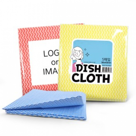 하루 한장 다용도 간편 판촉 행주 5매입 #2