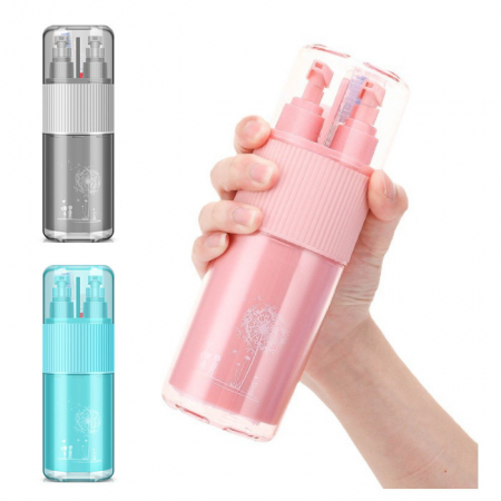 A020 여행용올인원 트래블보틀 디스펜서 공병 휴대용 로션통 샴푸통 세트 인쇄 주문제작 #3