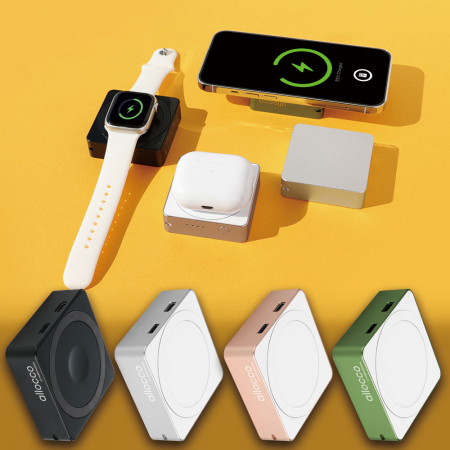 알로꼬 3in1 고속 무선충전 20W 맥세이프 휴대용 보조배터리 5000mAh c타입 #7