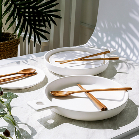 티크원목 옻칠 수저세트 2set #4