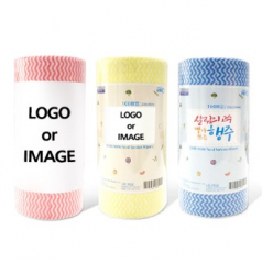 뜯어서 사용하는 주방 다용도 롤행주 100매