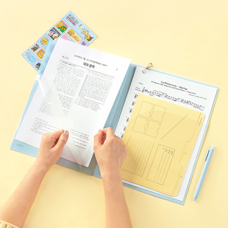 캐릭터 세이치즈 2포켓 파일 #3