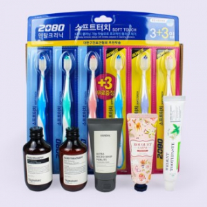 Nard 나드 샴푸세트 +2080 이중미세모칫솔 3+3