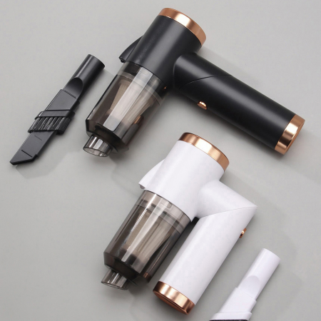 대용량배터리 미니 접이식 무선청소기 led조명 청소기 EM-21 #2