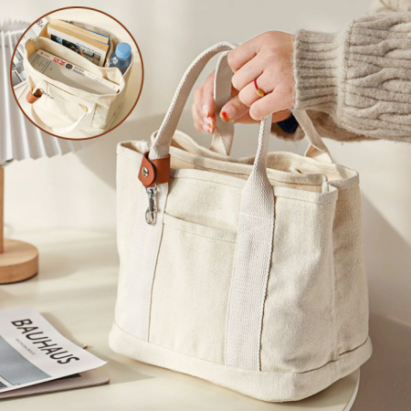 B085 미니 스퀘어 캔버스 토드백 가방 인쇄 행사선물 답례품 #3