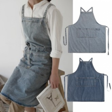 데님앞치마 예쁜앞치마 공방앞치마 카페앞치마 청앞치마 다용도앞치마 #2