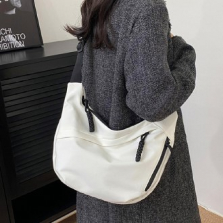 포이포이 가방 데일리 유니섹스 반달 크로스 숄더 호보백 #2