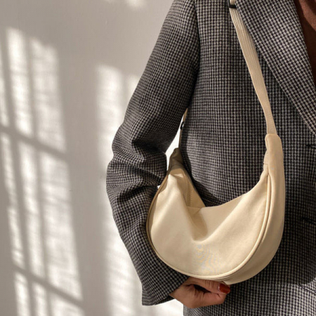 포이포이 만두백, 가방 데일리 반달 크로스 숄더 매신저 백 만두가방 #5