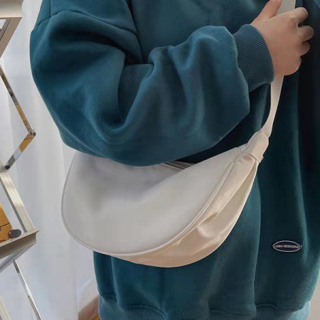 포이포이 만두백, 가방 데일리 반달 크로스 숄더 매신저 백 만두가방 #6