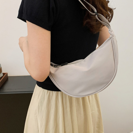 포이포이 만두백, 가방 데일리 반달 크로스 숄더 매신저 백 만두가방 #4