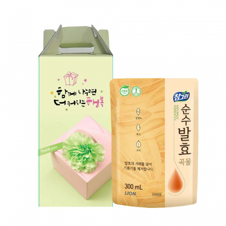 라이온 참그린 순수 곡물 주방세제 판촉세트 #3