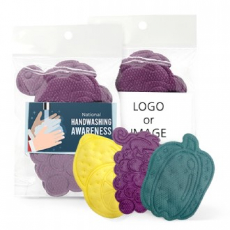 도톰한 홍보 위생 수세미 3매 #2