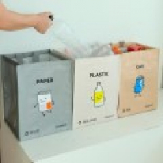 [쿠비녹스] 리버스 분리수거함 (빨래바구니)