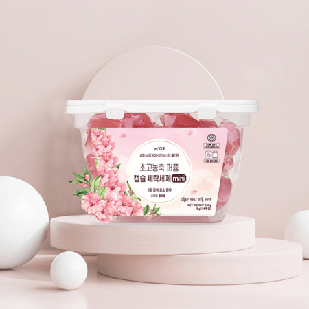 엣지나인 초고농축 퍼퓸캡슐 세탁세제 미니36개입+세탁조클리너 1캡슐 #4