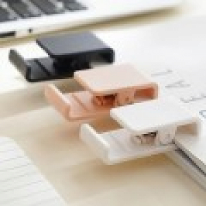 다용도 투인원 핸드폰거치대 서류집게 클립 1P