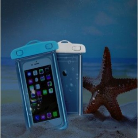 씨엔제이 야광 방수팩, 다더퍼 방수팩 야광타입(투명/블루) #2