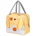 작은이미지: 큐티 바나나옐로우 보온 보냉가방, 어린이집 유치원 도시락 피크닉 가방 #2
