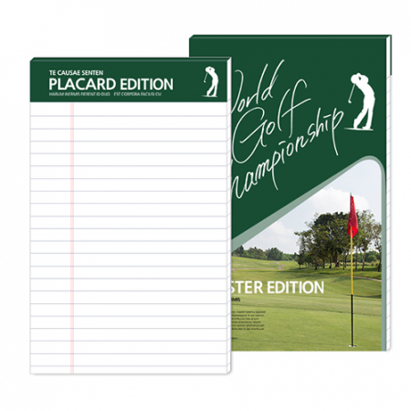 리갈패드 리갈 패드 A5 옵셋컬러인쇄 독판, 앞면상단 뒷면전체 주문제작 #2