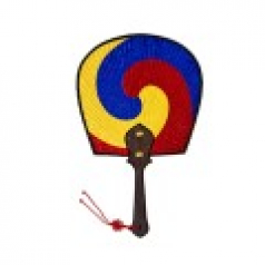 전통 태극선 부채 - 중 // 국내제조